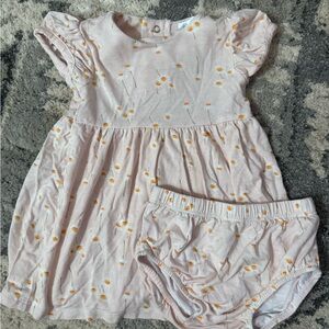 Floral Pink Kids Dress Set